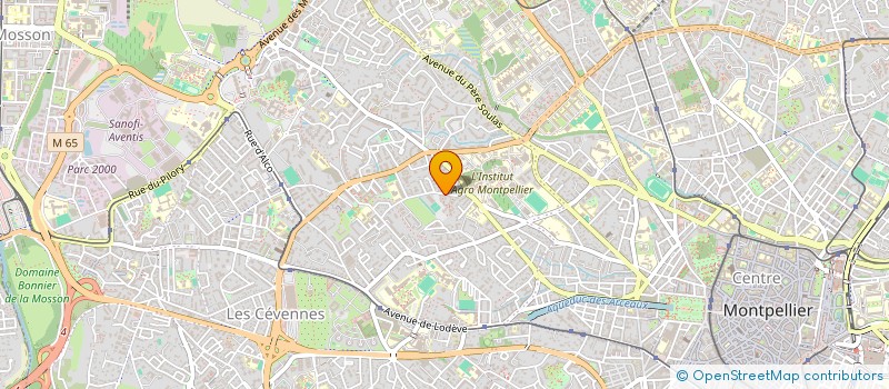 localisation de l'entreprise SPFPL MA34  MONTPELLIER