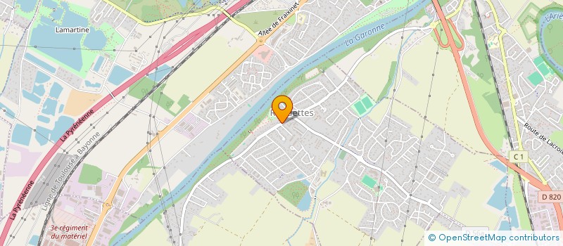 localisation de l'entreprise SPFPL MABEDA à ROQUETTES