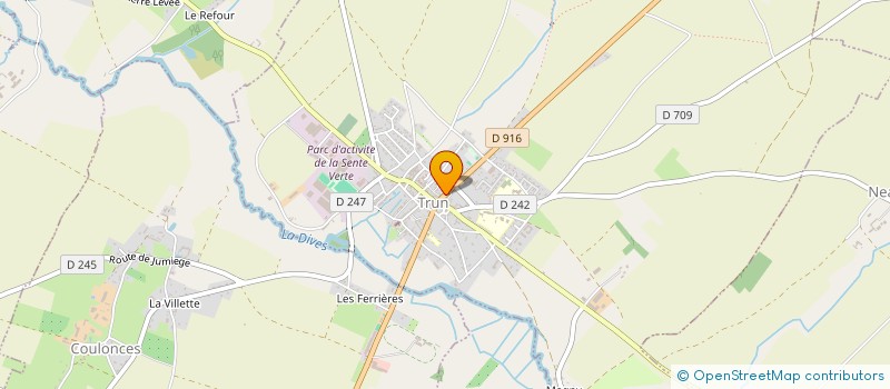 localisation de l'entreprise SPFPL MACEDO NOTAIRES ET ASSOCIES à TRUN