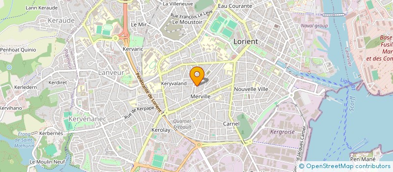 localisation de l'entreprise SPFPL MAELIA  LORIENT