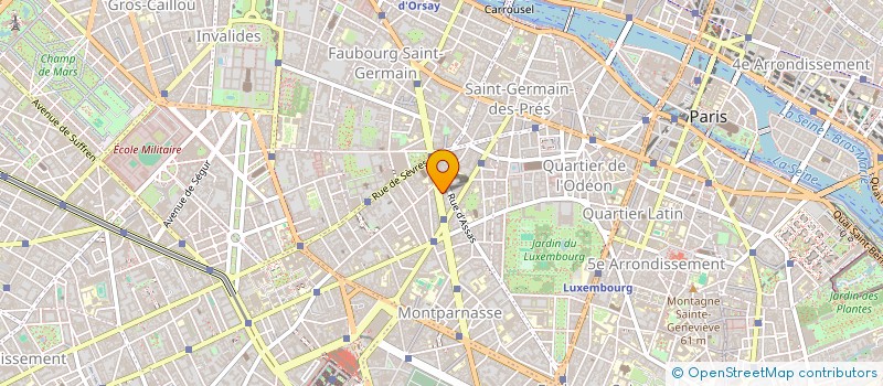 localisation de l'entreprise SPFPL MAGI  PARIS