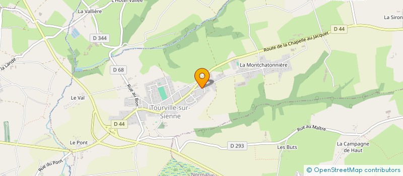 localisation de l'entreprise SPFPL MAHE  TOURVILLE-SUR-SIENNE