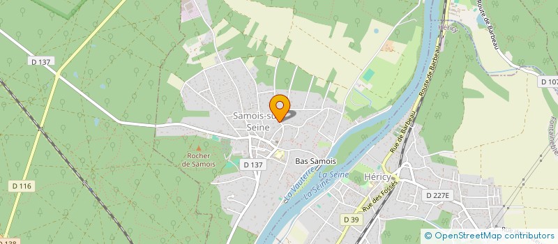 localisation de l'entreprise SPFPL MAILLAT  SAMOIS-SUR-SEINE