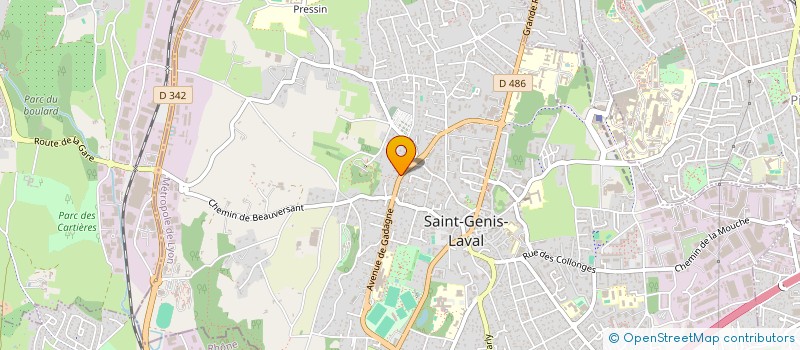 localisation de l'entreprise SPFPL MAILLET à BRIGNAIS