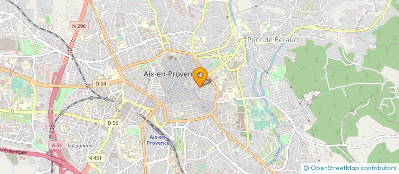 localisation de l'entreprise SPFPL MAITRE DE GUBERNATIS à AIX-EN-PROVENCE