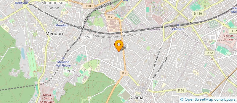 localisation de l'entreprise SPFPL MAMBA à CLAMART