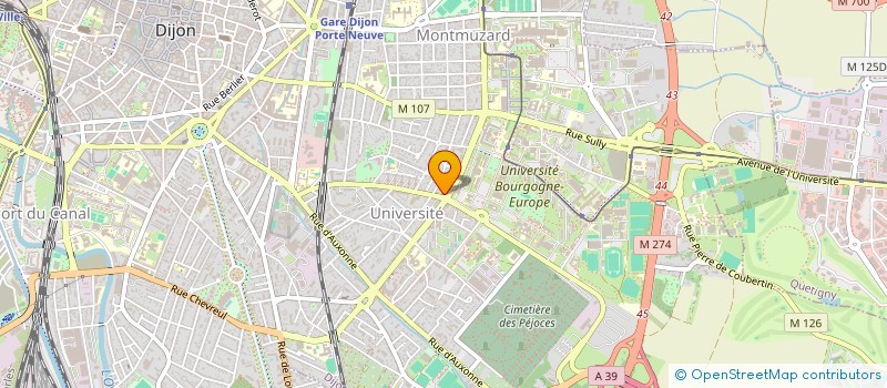 localisation de l'entreprise SPFPL MANON TROUBAT  DIJON