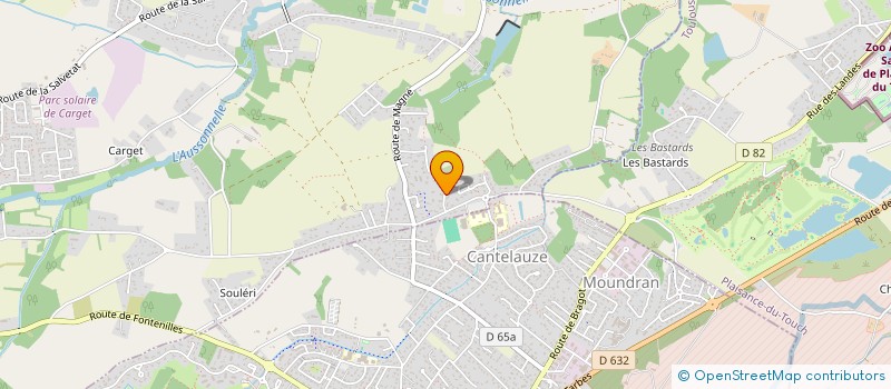 localisation de l'entreprise SPFPL MARCEL  FONTENILLES