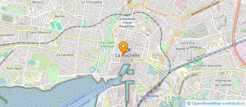 localisation de l'entreprise SPFPL MARGAUX FRANCISCO  LA ROCHELLE