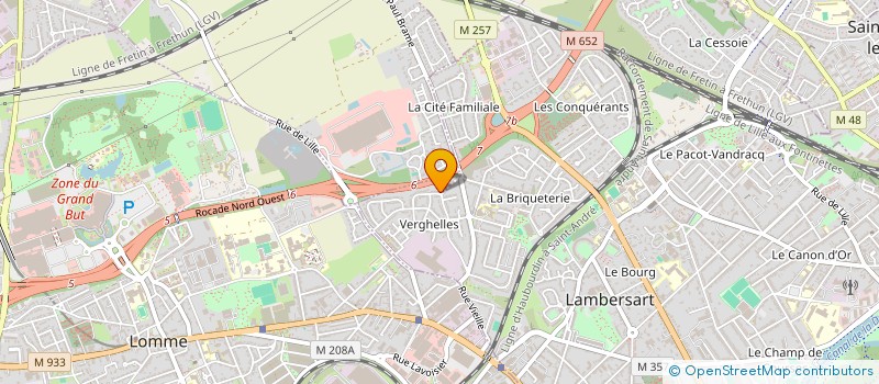 localisation de l'entreprise SPFPL MARGAUX MENSIER à LAMBERSART