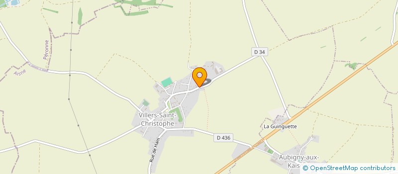 localisation de l'entreprise SPFPL MARIANNE  VILLERS-SAINT-CHRISTOPHE