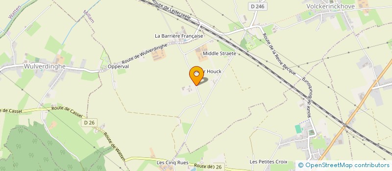 localisation de l'entreprise SPFPL MARIE BAJEUX à VOLCKERINCKHOVE