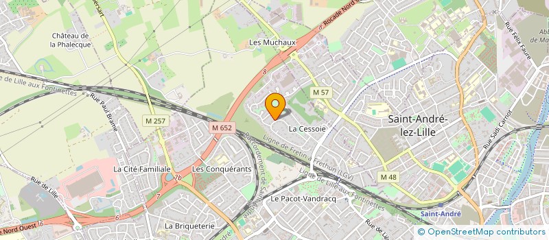 localisation de l'entreprise SPFPL MARIE CLEMENTINE PROUVOST à LAMBERSART
