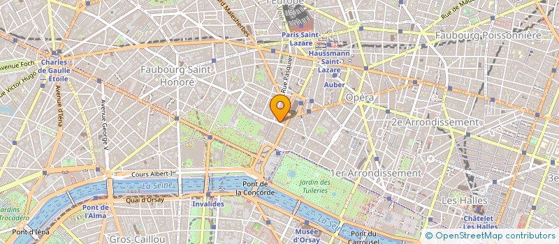 localisation de l'entreprise SPFPL MARINE PARMENTIER  PARIS