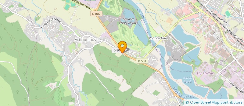 localisation de l'entreprise SPFPL MARIOT FERRIERE  ARTIGUELOUVE