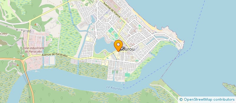 localisation de l'entreprise SPFPL MARSOLLIER BK à KOUROU
