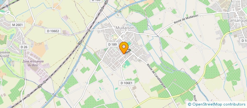 localisation de l'entreprise SPFPL MARTA SILVESTRI  MUDAISON