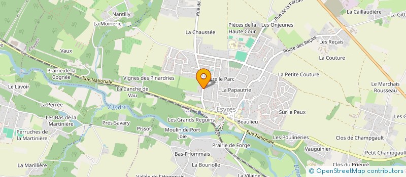 localisation de l'entreprise SPFPL MARTINY-VRAIN  ESVRES