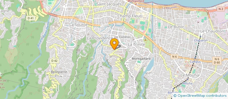 localisation de l'entreprise SPFPL MASSON à SAINT-DENIS