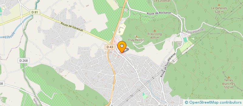 localisation de l'entreprise SPFPL MATHILDA DEFRANCE  ROCBARON