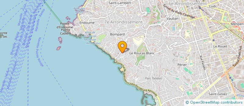 localisation de l'entreprise SPFPL MAYDAY  MARSEILLE