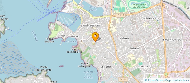 localisation de l'entreprise SPFPL MAZARE à SAINT-MALO