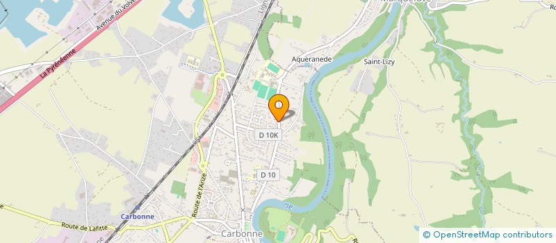 localisation de l'entreprise SPFPL MDB  CARBONNE