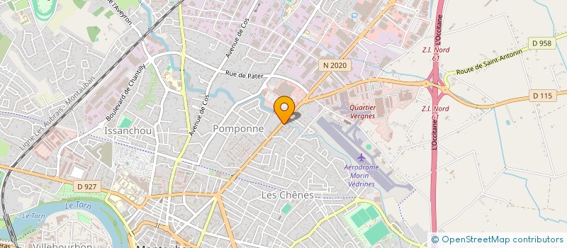 localisation de l'entreprise SPFPL MIRABAIL-MONTEBELLO  MONTAUBAN