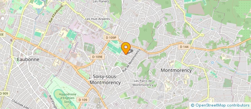 localisation de l'entreprise SPFPL MISTRAL  SOISY-SOUS-MONTMORENCY