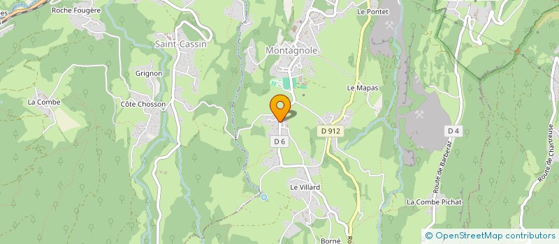 localisation de l'entreprise SPFPL MITEGA  MONTAGNOLE