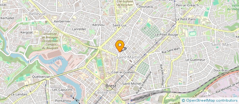 localisation de l'entreprise SPFPL MOLLER, PHARMACIEN D'OFFICINE à BREST