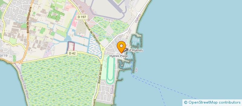 localisation de l'entreprise SPFPL MONTANO 2 à HYERES