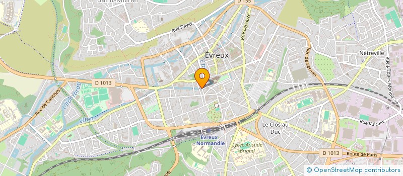 localisation de l'entreprise SPFPL MP  EVREUX