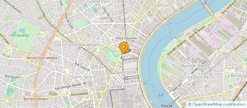 localisation de l'entreprise SPFPL MSI  BORDEAUX