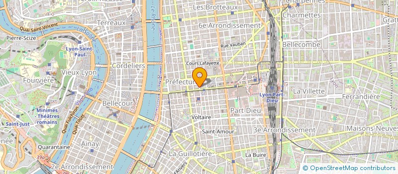 localisation de l'entreprise SPFPL MSL  LYON