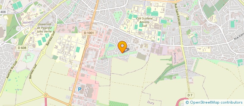 localisation de l'entreprise SPFPL N.B.  AMIENS