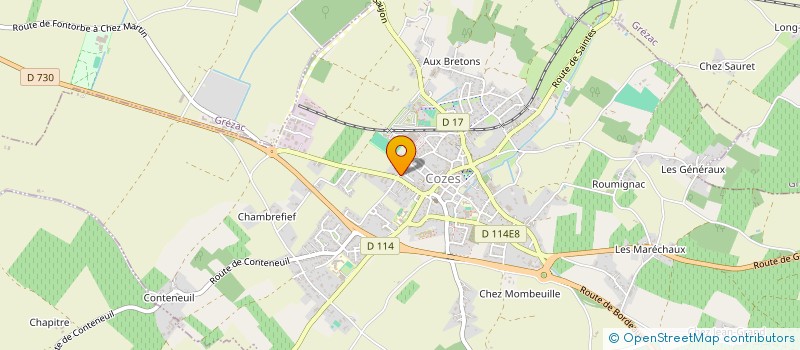 localisation de l'entreprise SPFPL NAJAR  ROUILLAC