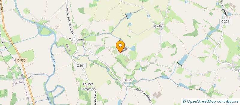 localisation de l'entreprise SPFPL NATHALIE DELAHAYE  FIEUX