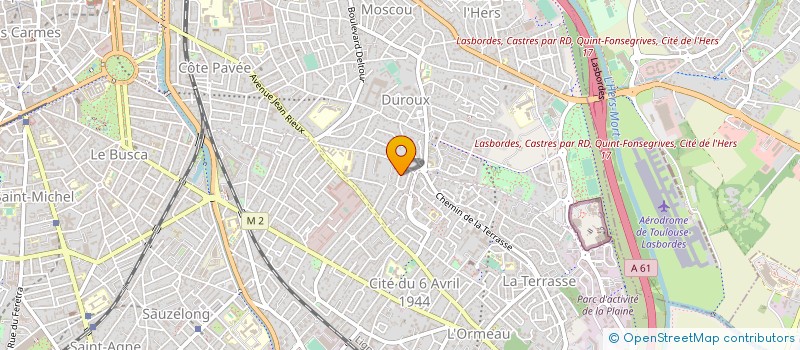 localisation de l'entreprise SPFPL NB 3140 à TOULOUSE