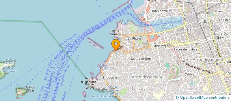 localisation de l'entreprise SPFPL NEUROCHIRURGIE NOUDEL à MARSEILLE