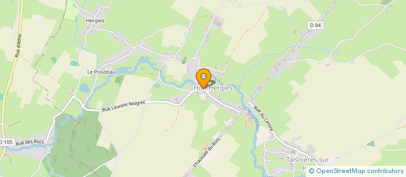 localisation de l'entreprise SPFPL NICAISE  HON-HERGIES