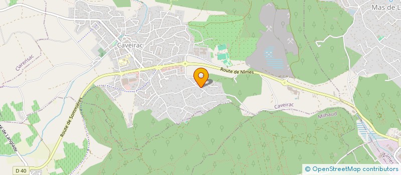 localisation de l'entreprise SPFPL NICKHOLD  CAVEIRAC
