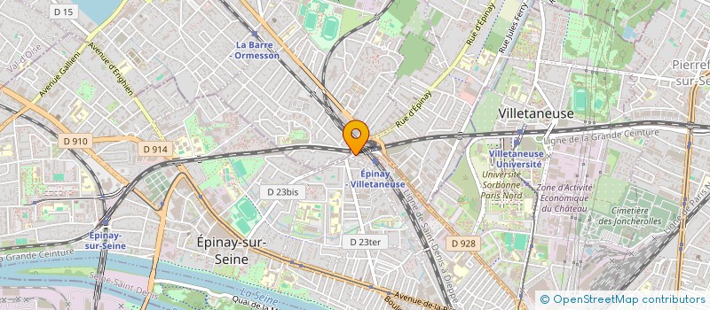 localisation de l'entreprise SPFPL NIMAGA  EPINAY-SUR-SEINE