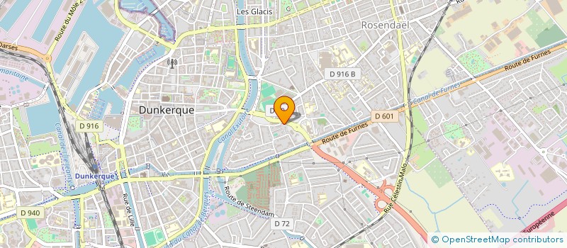 localisation de l'entreprise SPFPL NOTA BD à DUNKERQUE