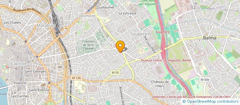 localisation de l'entreprise SPFPL NOYER  TOULOUSE