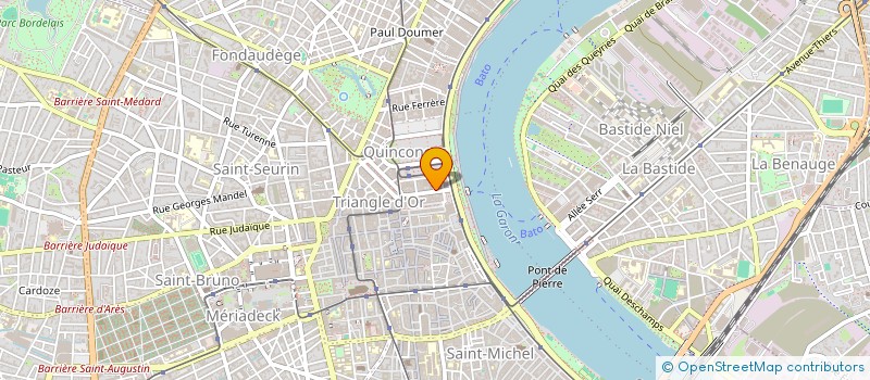 localisation de l'entreprise SPFPL NPM AVOCATS  BORDEAUX