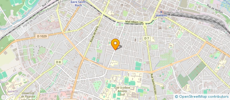 localisation de l'entreprise SPFPL O. CARRE  AMIENS