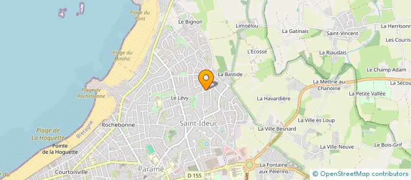 localisation de l'entreprise SPFPL ODETTE  SAINT-MALO