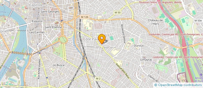 localisation de l'entreprise SPFPL OLIVES à TOULOUSE