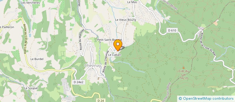 localisation de l'entreprise SPFPL OPHARMA  SAINT-PIERRE-LA-PALUD